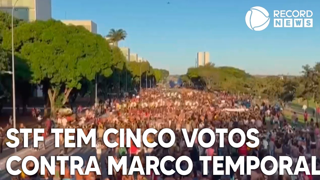 STF tem cinco votos contra marco temporal e é adiado