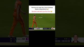 Netherlands' bowler Channels her Inner Arshdeep Singh! Bowled 6 wide balls in one over 😭😫