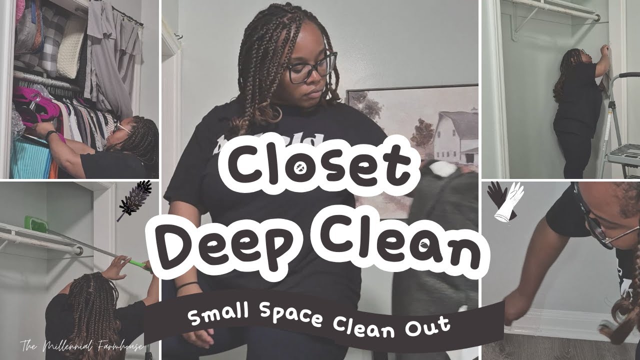 How to Deep Clean a Small Closet 