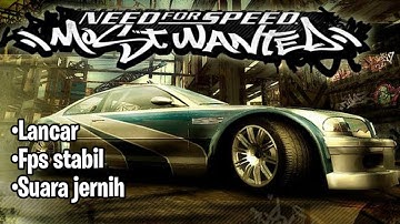 Cara Setting Need For Speed Most Wanted Black Edition Aethersx2 Snapdragon 720G Redmi Note 9 Pro