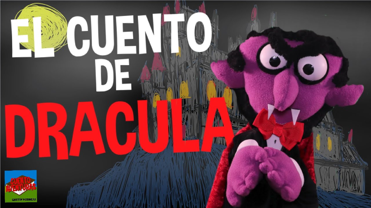 El cuento de DRACULA - TITERES para niños - Cuento de HALLOWEEN