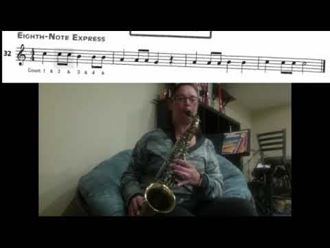 Saxophone #32- Eighth-Note Express