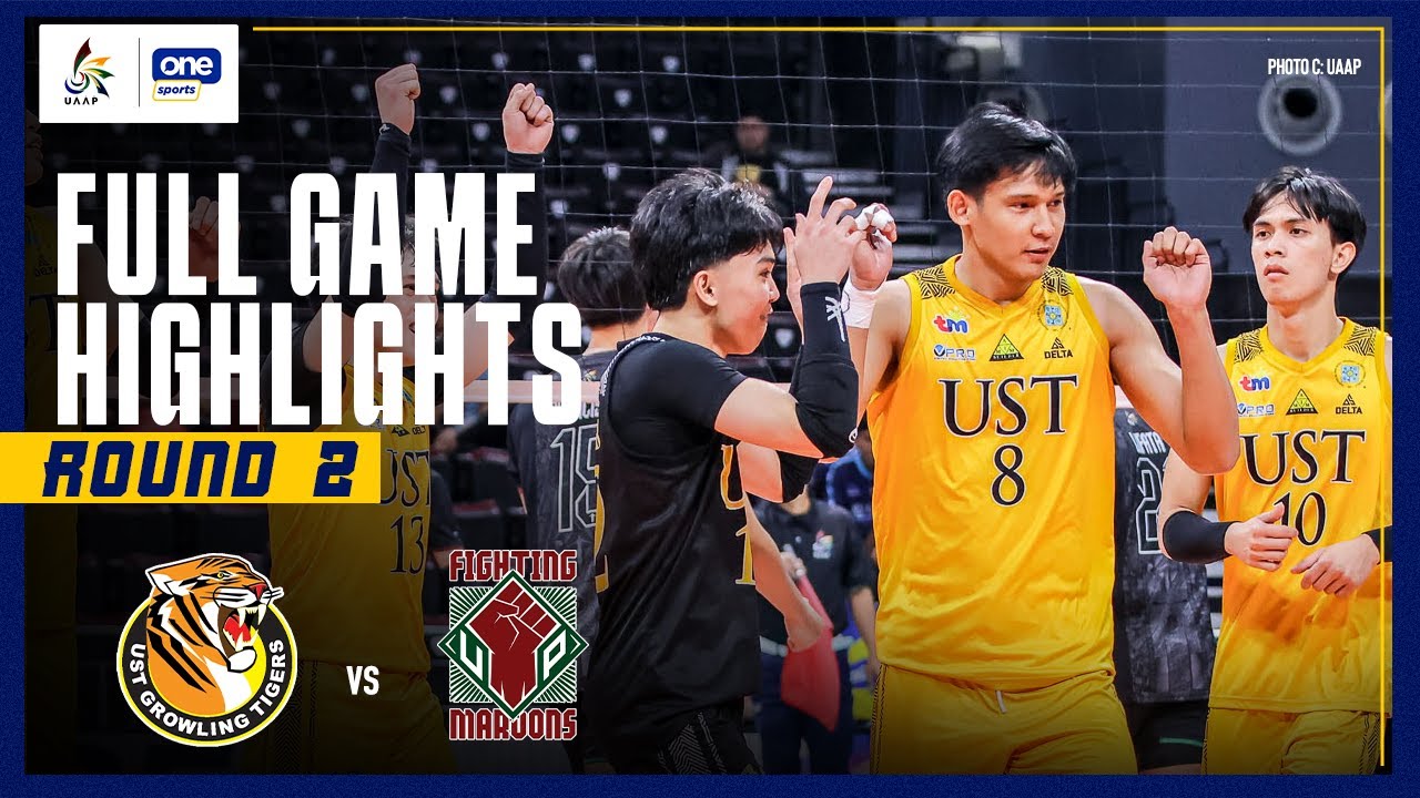 UST vs. UP | FULL GAME HIGHLIGHTS | UAAP SEASON 87 MEN'S VOLLEYBALL ...