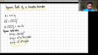 Square Root of a Complex Number