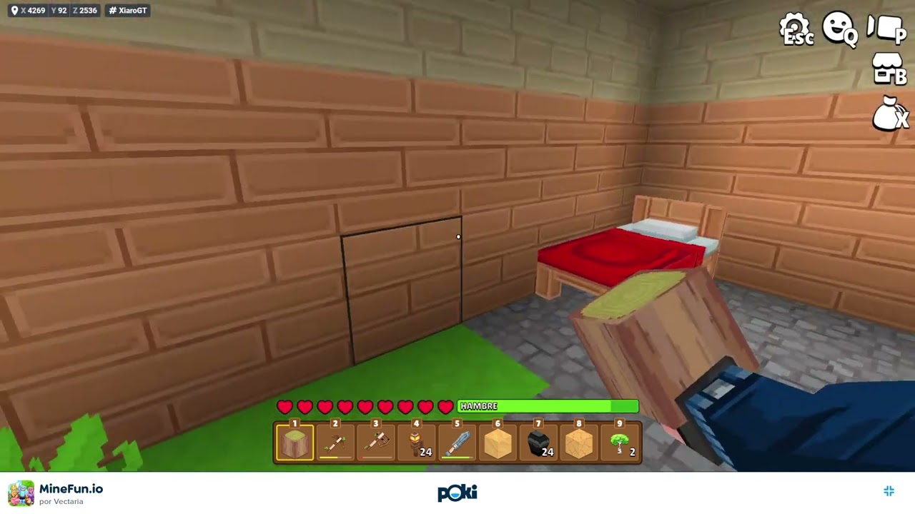 i met popochannel and i game with my friends =D