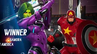 Requested MARVEL VS. CAPCOM: INFINITE Gamora and Captain America Arcade Gameplay
