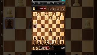 Chess Level 100 Checkmate in 5 moves (level 15)