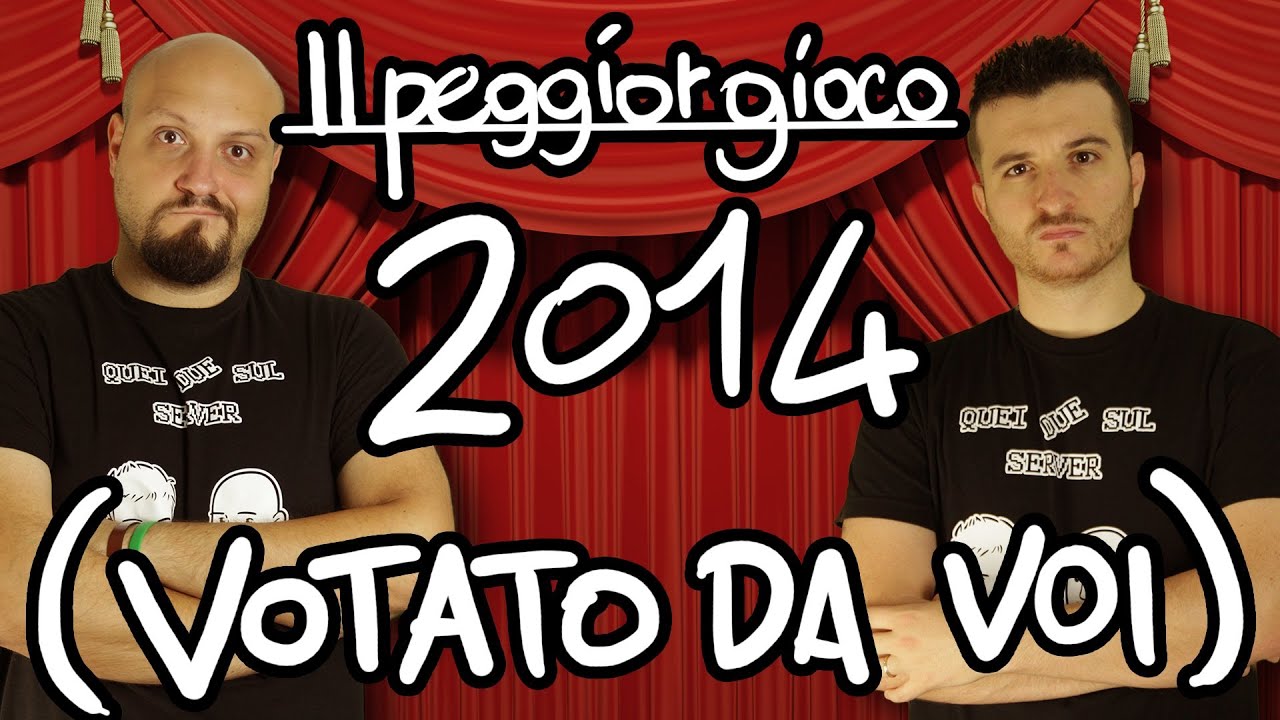 MERDGAME: PEGGIOR GIOCO 2014... PER VOI!