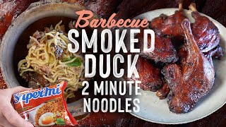 Smoked BBQ Duck 2-minute noodles