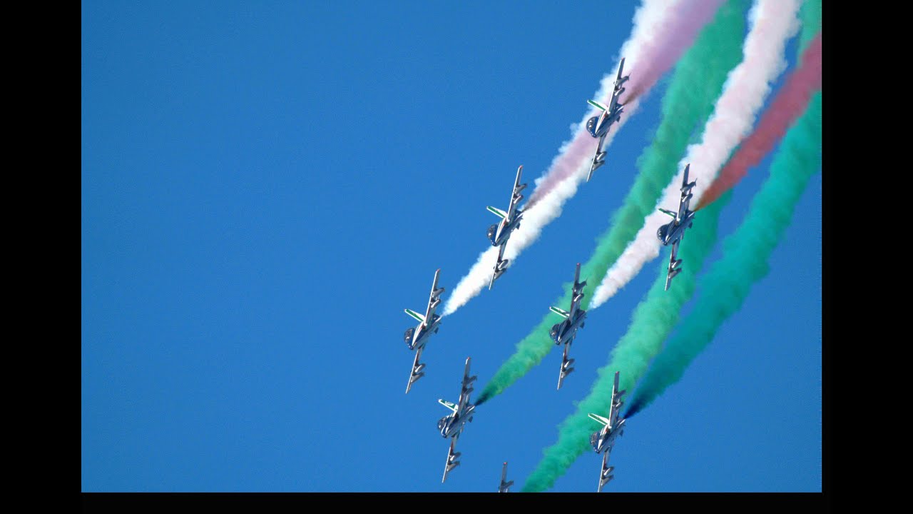 FRECCE TRICOLORE ALTA BADIA NIK WILD NATURA WORLD IN 4K  