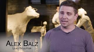 2017 Ohio State Fair Butter Cow Display