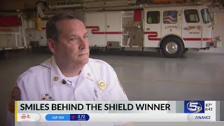 SF Fire Chief Roger Few "Smiles Behind the Shield" winner