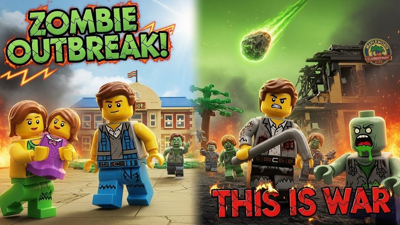 Zombie Outbreak The Last Stand LEGO Zombie Animation - YouTube