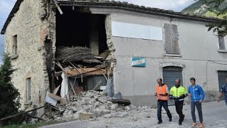 Powerful quake rocks central Italy, at Least 132 killed