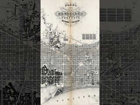 №98 Барселона | Планировка Сердá. | Ю. Кондратьева