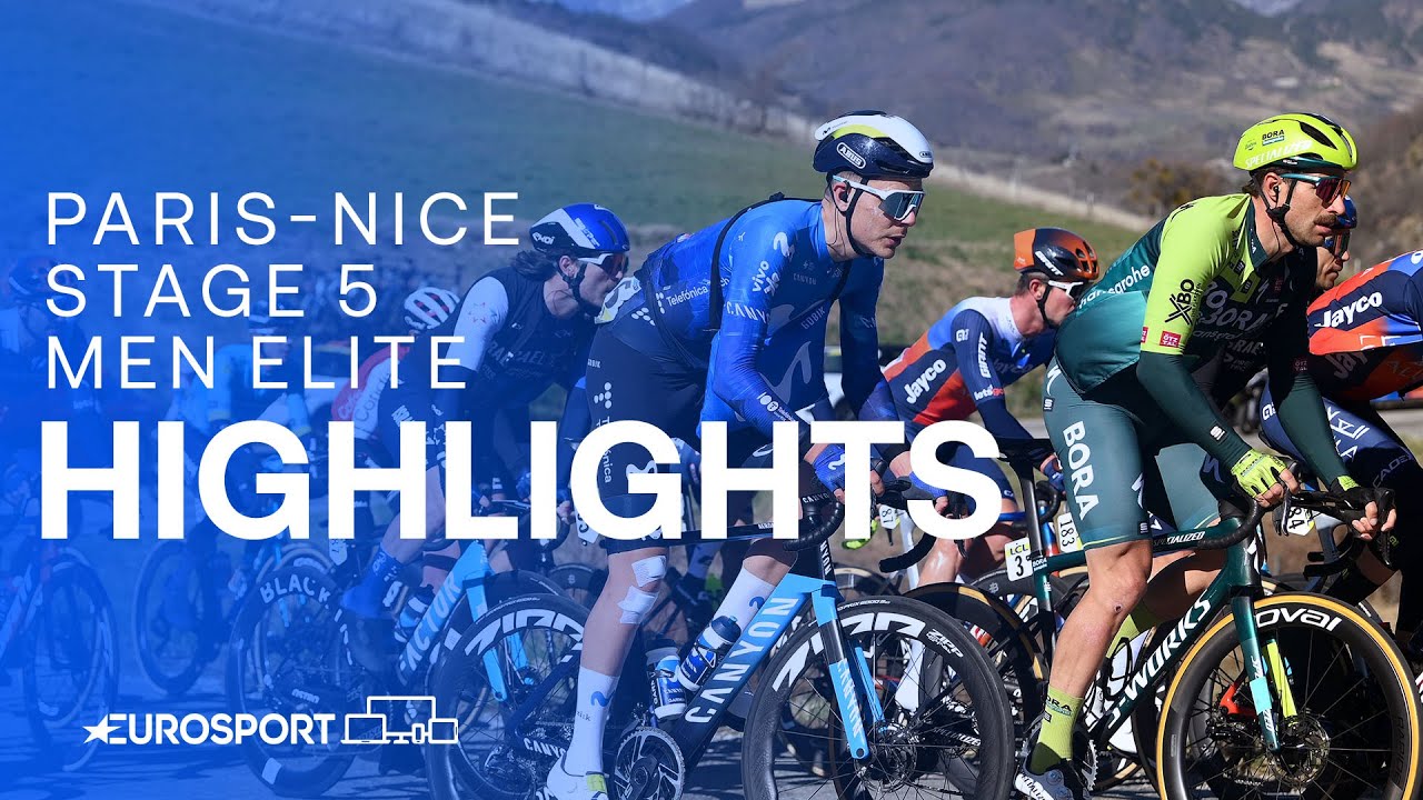 Sprinters BATTLE IT OUT once again 🥊 | Paris-Nice 2024 Stage 5 Highlights | Eurosport Cycling