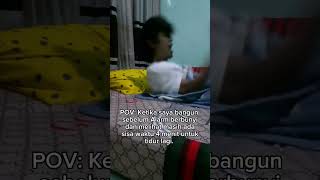 Sebuah Prestasi Ketika Bisa Bangun Sebelum Alarm Berbunyi  shorts banguntidur lucu relate