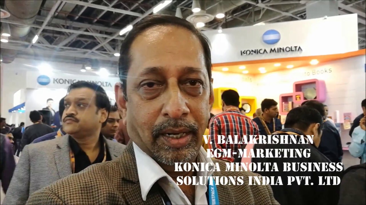 Konica Minolta Business Solutions India Pvt Ltd PRINTPACK INDIA2017