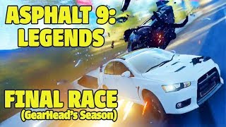 ASPHALT 9: LEGENDS | GearHead’s FINAL RACE screenshot 4