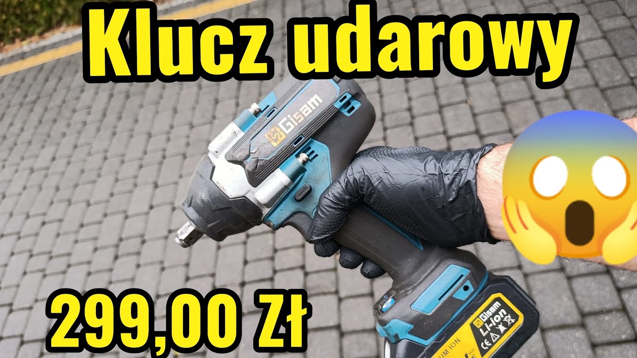 Klucz udarowy Gisam 299,00 zł 😱 1800 NM