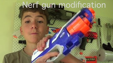 how to remove to air restricter out of any Nerf gun