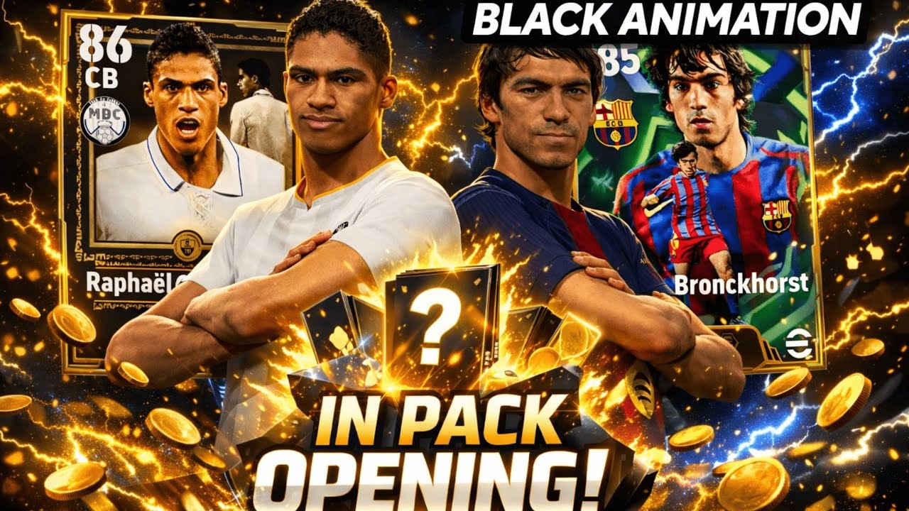 BLACK ANIMATION in Spanish League Pack Opening! 😳🔥 eFootball Insane Pulls!