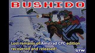 Long lost Amstrad CPC prototype of Bushido Warrior found!