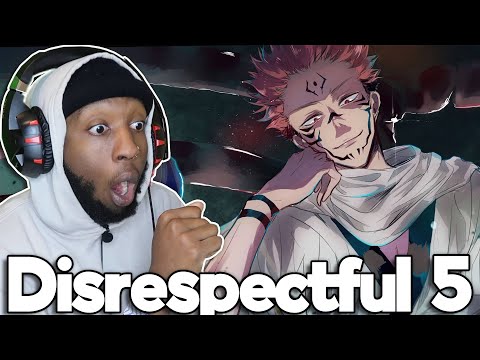 SUKUNA IS A DAWG: THE MOST DISRESPECTFUL MOMENTS IN ANIME HISTORY 5 REACTION!!! | SUKUNA IS HIM!!!!
