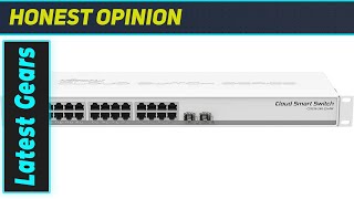 MikroTik CSS326-24G-2S RM: Powerful & Affordable PoE Switch