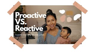 Proactive vs Reactive | Be Proactive