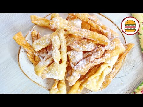 Хворост видео рецепт