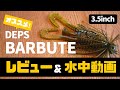 【レビュー&水中動画】デプス　バルビュータ　3.5インチ【バス釣り/琵琶湖】