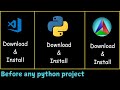Download and set up Microsoft C++ tools || Install CMake and other essential tools || Vs Code Setup