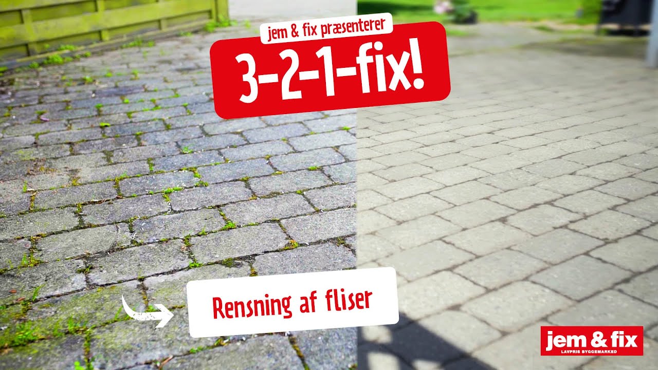 Rensning af fliser | jem & fix