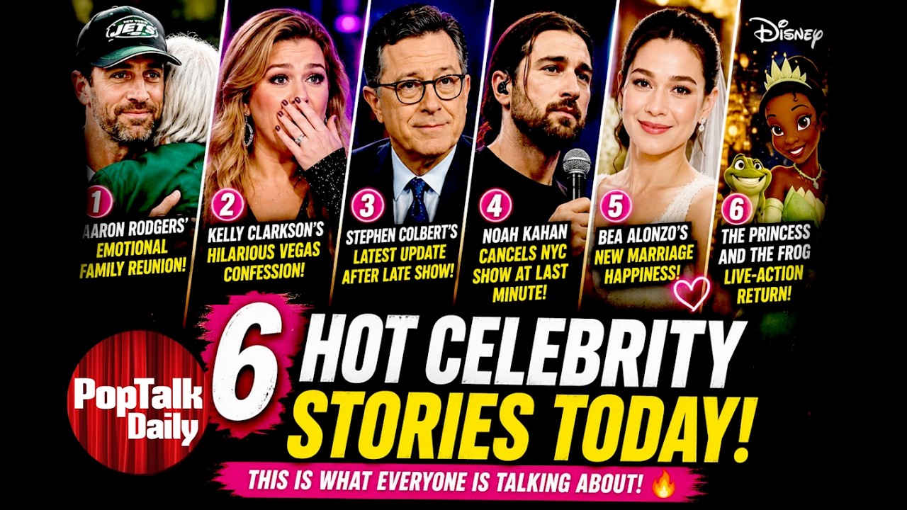 Aaron Rodgers Reunites with Family, Kelly Clarkson Confession & More | Celebrity News