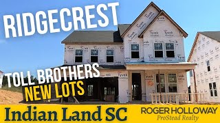 Ridgecrest from Toll Brothers in Indian Land SC (near Charlotte)