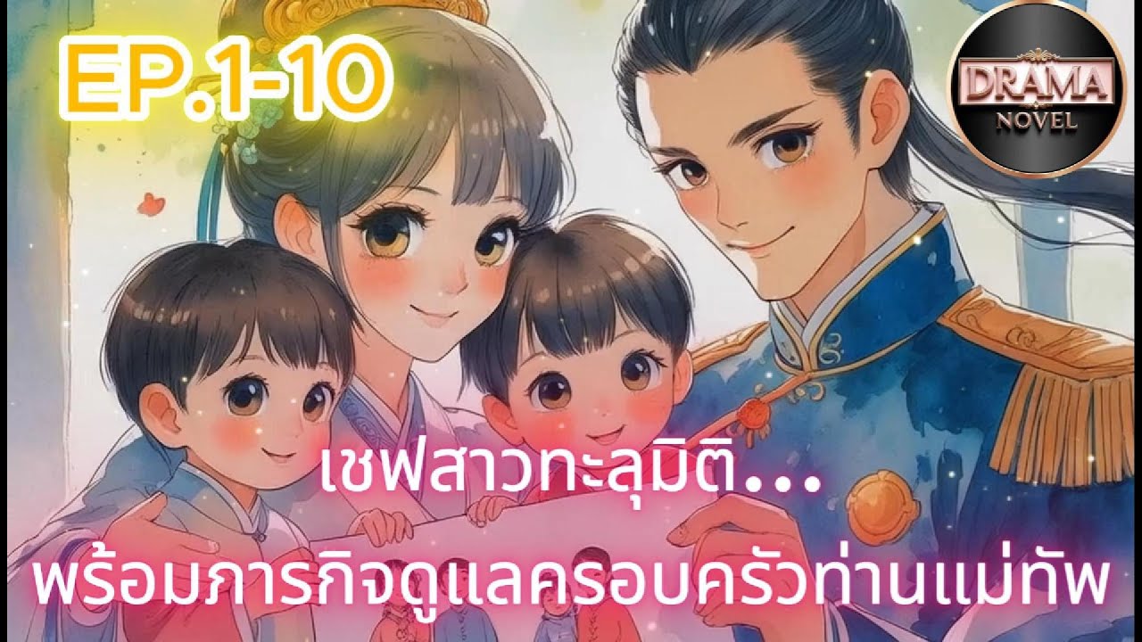 เชฟสาวทะลุมิติ…พร้อมภารกิจดูแลครอบครัวท่านแม่ทัพ EP.1-10