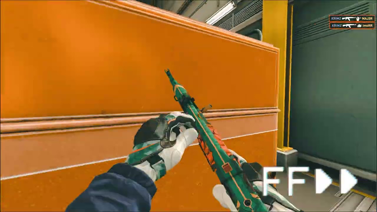 CSGO fnatic KRIMZ 4 Kills AK47 vs EF Nuke ESL Pro League S17