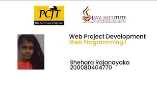 Web Project Development - Task 36 Profile