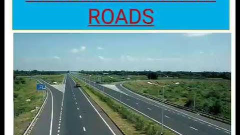 Classification of roads., Classification of highways.