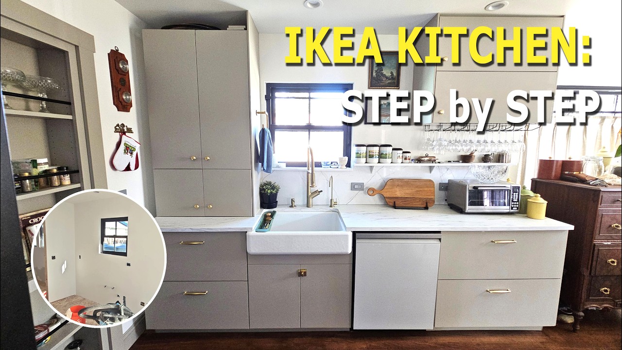 How to Install IKEA Cabinets Like a Pro (Full Walkthrough) - YouTube