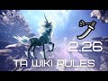 MHWI Kirin TA wiki Rules solo longsword 2'26