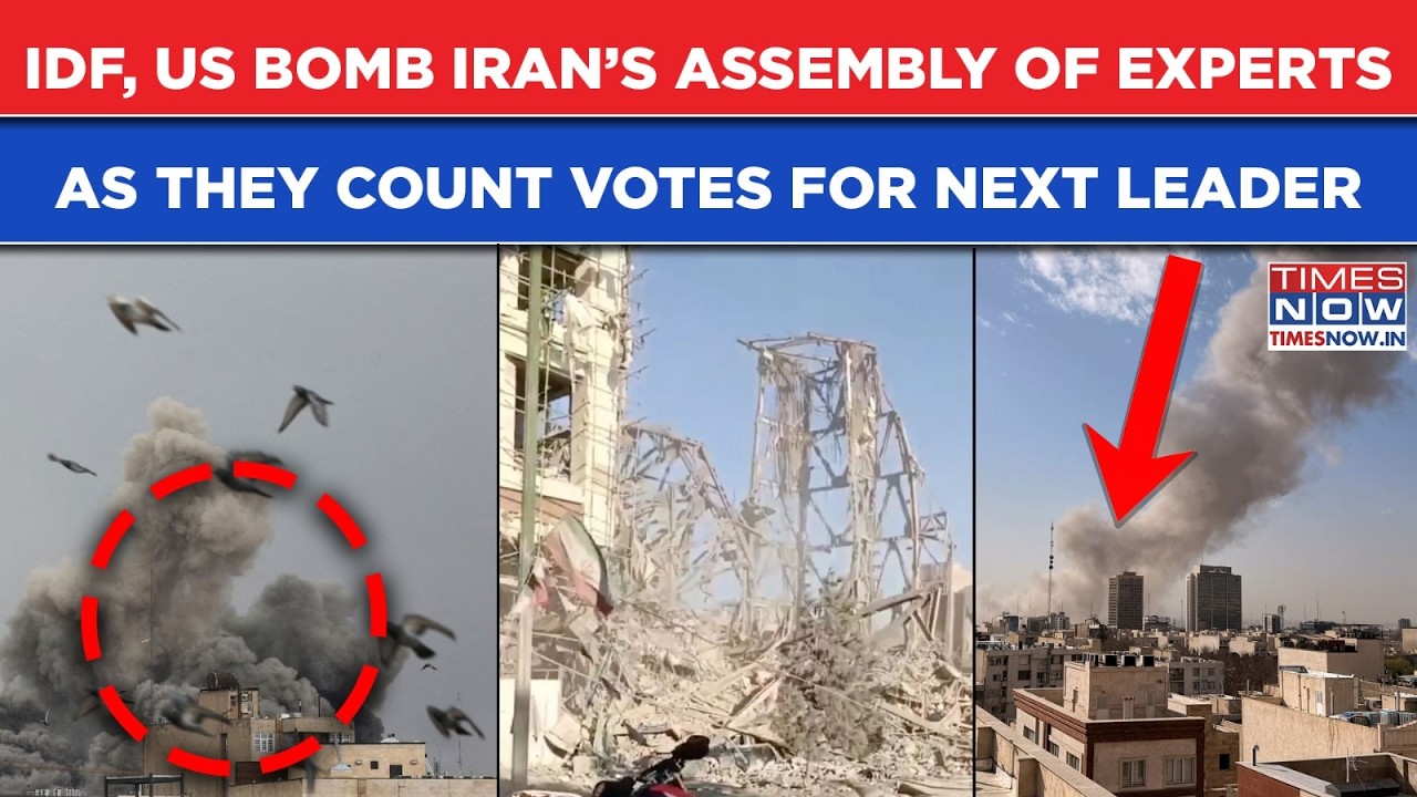 IDF, US 'Flatten' Building Where Iran's Assembly Of Experts Was Picking Khamenei's Successor, Watch