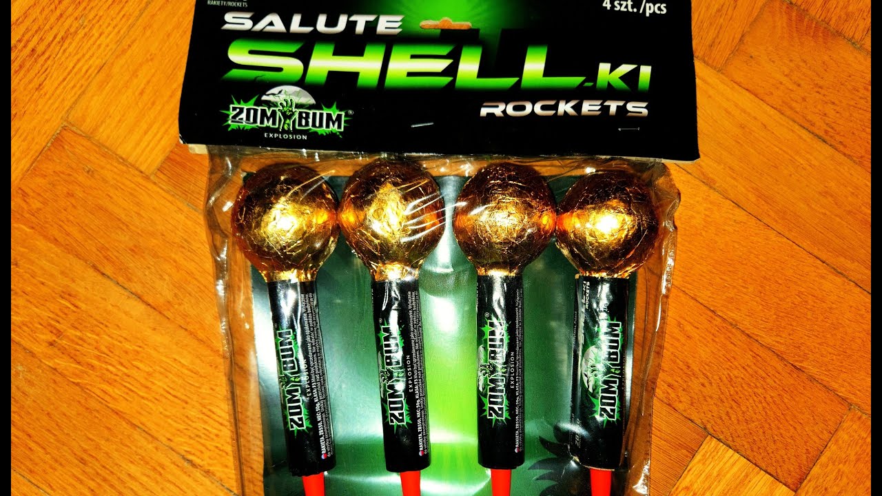 Salute Rockets ZB550 SALUTE SHELL ROCKETS 65 mm ZOM BUM 2025/2026#silvester # ...