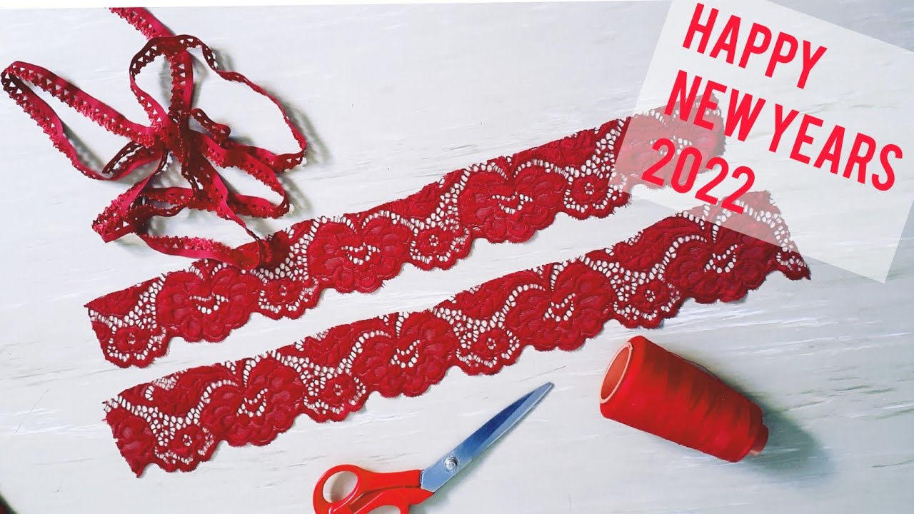 ملابس داخلية سهلة وبسيطة خيطيها في 10 دقائق 😍😍🩱👙❤🌹