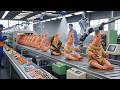 Inside a Shrimp Mega Factory | Full Seafood Processing Process