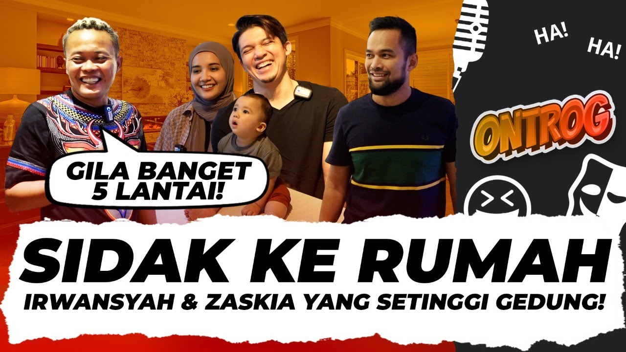 SULE BIKIN RUMAH IRWANSYAH DAN ZASKIA SUNGKAR RAME!!! SAMPAI ANAKNYA KAGET!!