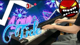 "Low Tide" ON PIANO(Geometry Dash)