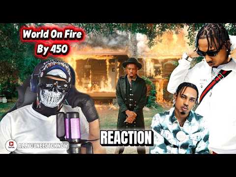 450 - World On Fire (Reaction Music Video)