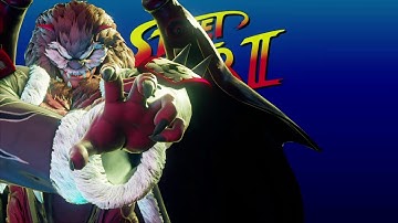 STREET FIGHTER V : M Bison (SFII arcade mode)